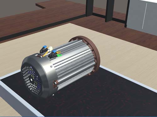 開關磁阻電機VR 3D虛擬現實教學軟件